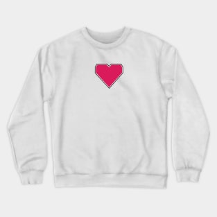 Squared heart Crewneck Sweatshirt